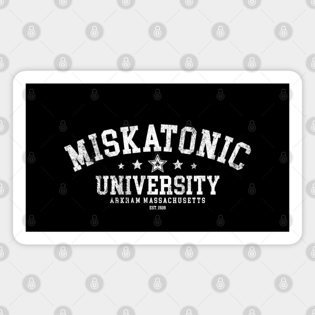 MISKATONIC UNIVERSITY Magnet by Aries Custom Graphics